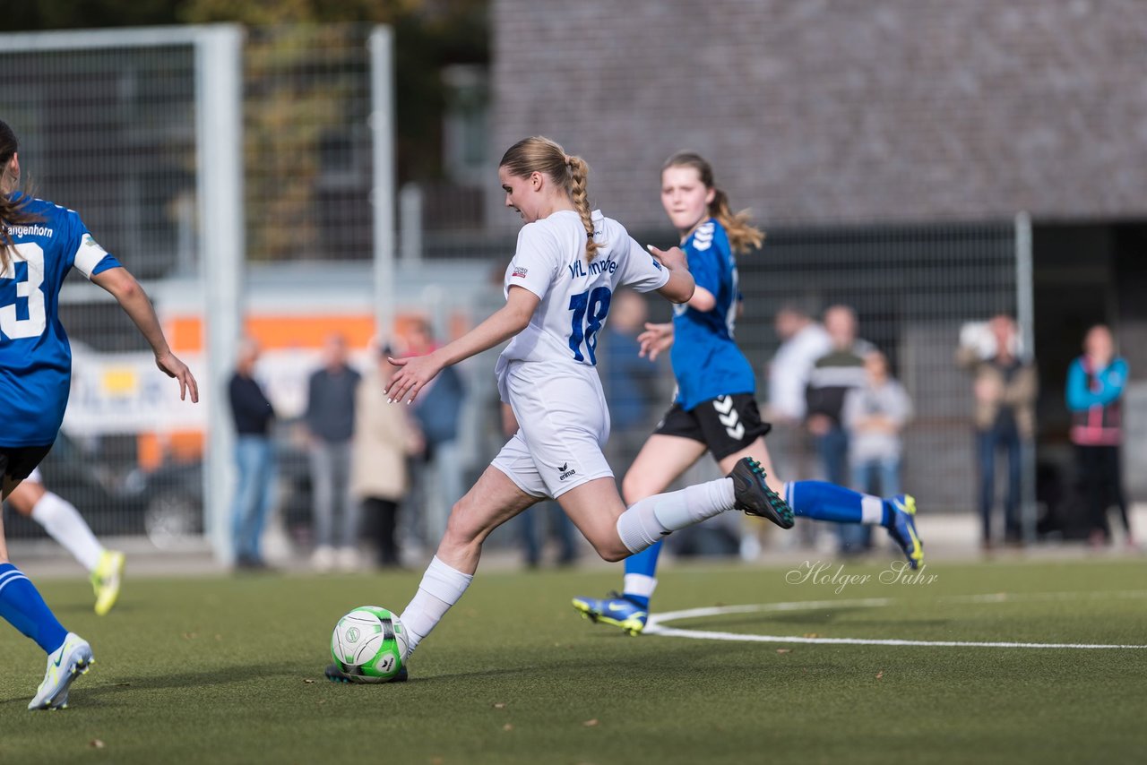 Bild 161 - wBJ Alstertal-Langenhorn - VfL Pinneberg : Ergebnis: 2:3